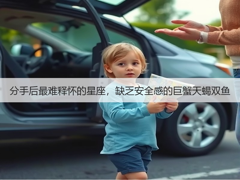 分手后最难释怀的星座，缺乏安全感的巨蟹天蝎双鱼
