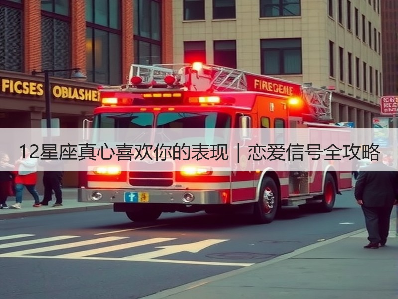 12星座真心喜欢你的表现｜恋爱信号全攻略