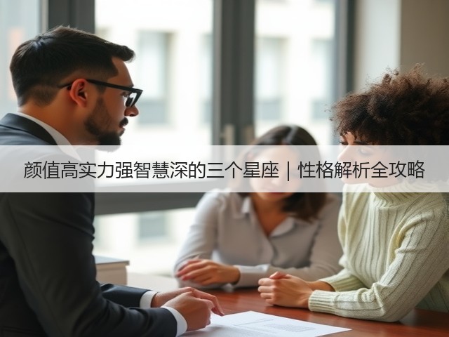 颜值高实力强智慧深的三个星座|性格解析全攻略(图3) 颜值高实力强智慧深的三个星座|性格解析全攻略(图3)