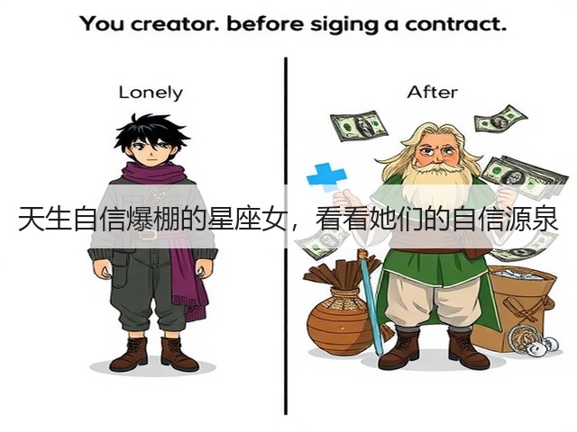 天生自信爆棚的星座女,看看她们的自信源泉(图1) 天生自信爆棚的星座女,看看她们的自信源泉(图1)