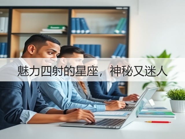魅力四射的星座，神秘又迷人(图1)