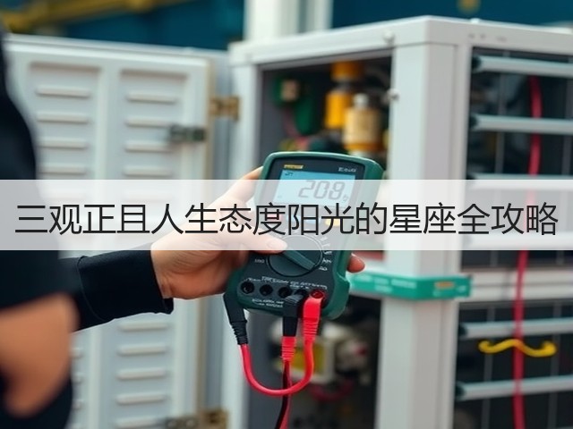 三观正且人生态度阳光的星座全攻略(图3)