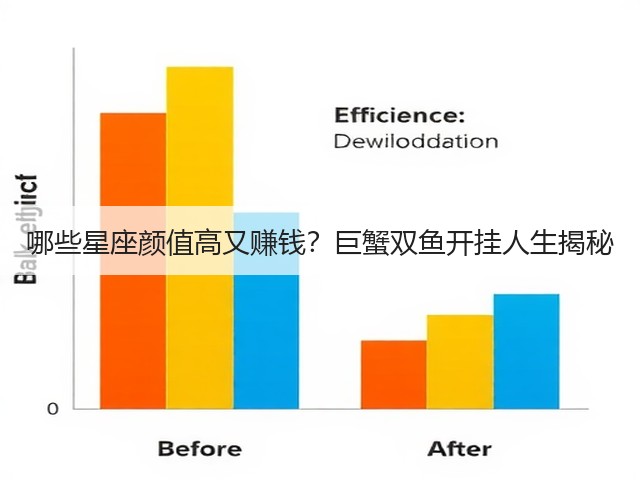 哪些星座颜值高又赚钱？巨蟹双鱼开挂人生揭秘(图1)