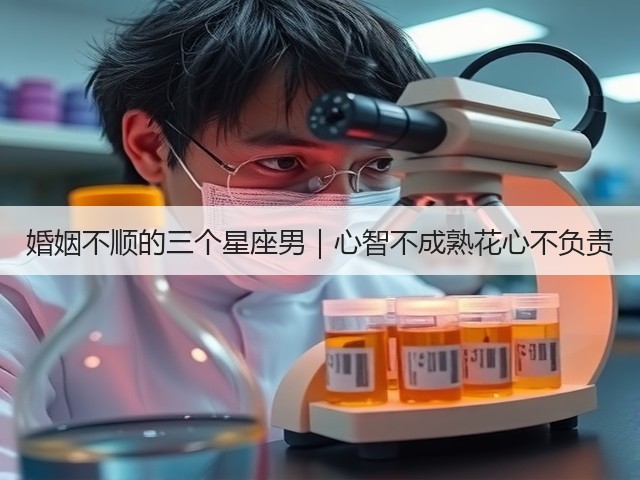 婚姻不顺的三个星座男|心智不成熟花心不负责(图1) 婚姻不顺的三个星座男|心智不成熟花心不负责(图1)