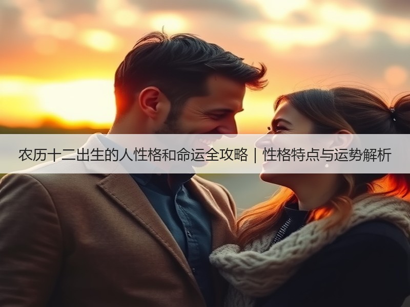 农历十二出生的人性格和命运全攻略｜性格特点与运势解析