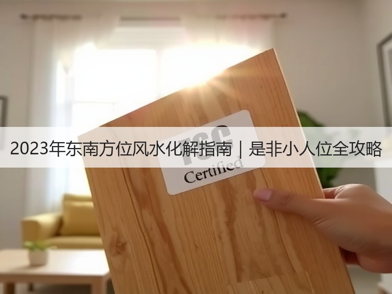 2023年东南方位风水化解指南｜是非小人位全攻略