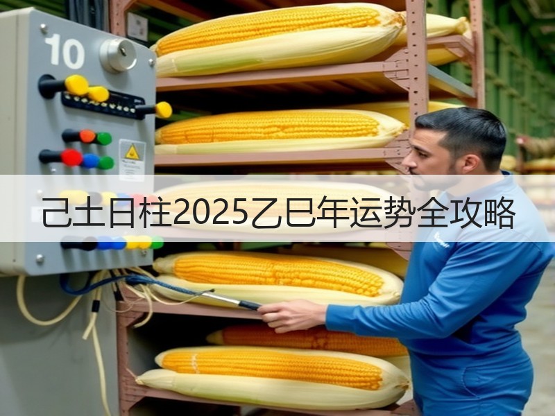 己土日柱2025乙巳年运势全攻略