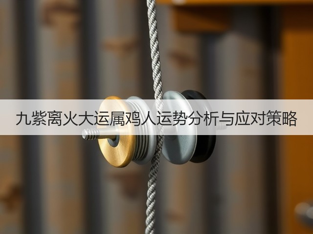 九紫离火大运属鸡人运势分析与应对策略(图1) 九紫离火大运属鸡人运势分析与应对策略(图1)