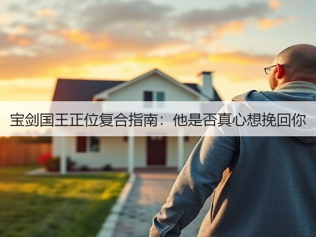 宝剑国王正位复合指南:他是否真心想挽回你(图2) 宝剑国王正位复合指南:他是否真心想挽回你(图2)