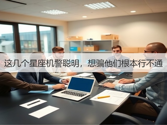 这几个星座机警聪明，想骗他们根本行不通(图2)