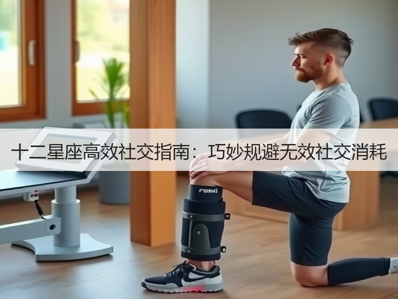 十二星座高效社交指南：巧妙规避无效社交消耗