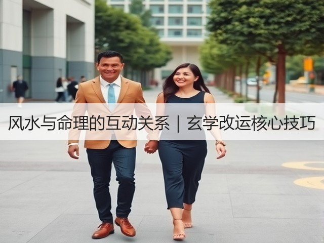 风水与命理的互动关系|玄学改运核心技巧(图2) 风水与命理的互动关系|玄学改运核心技巧(图2)