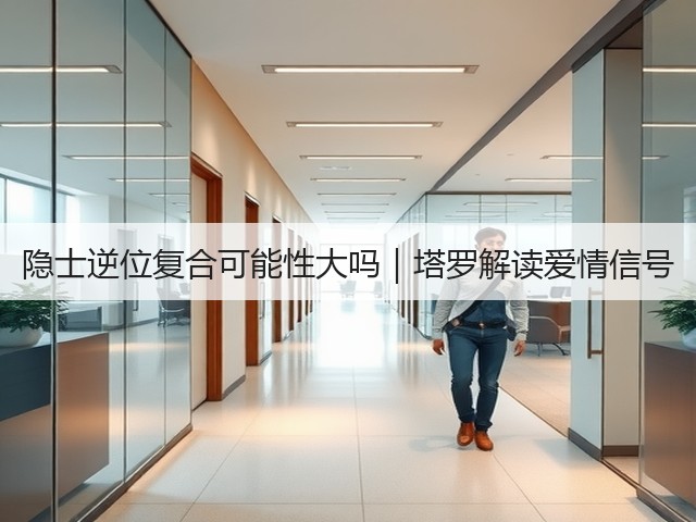 隐士逆位复合可能性大吗｜塔罗解读爱情信号(图3)
