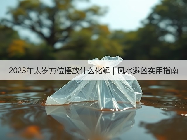 2023年太岁方位摆放什么化解｜风水避凶实用指南(图3)
