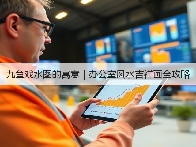 九鱼戏水图的寓意｜办公室风水吉祥画全攻略(图1)