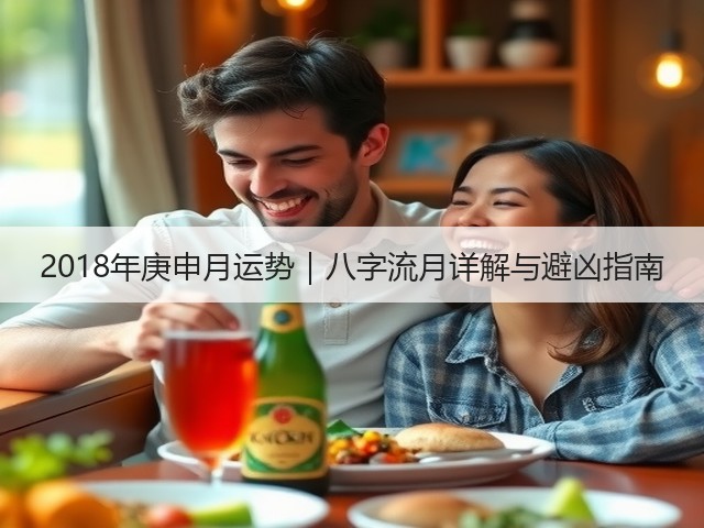 2018年庚申月运势|八字流月详解与避凶指南(图2) 2018年庚申月运势|八字流月详解与避凶指南(图2)