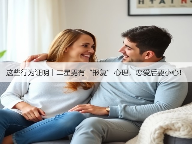 这些行为证明十二星男有“报复”心理,恋爱后要小心!(图1) 这些行为证明十二星男有“报复”心理,恋爱后要小心!(图1)