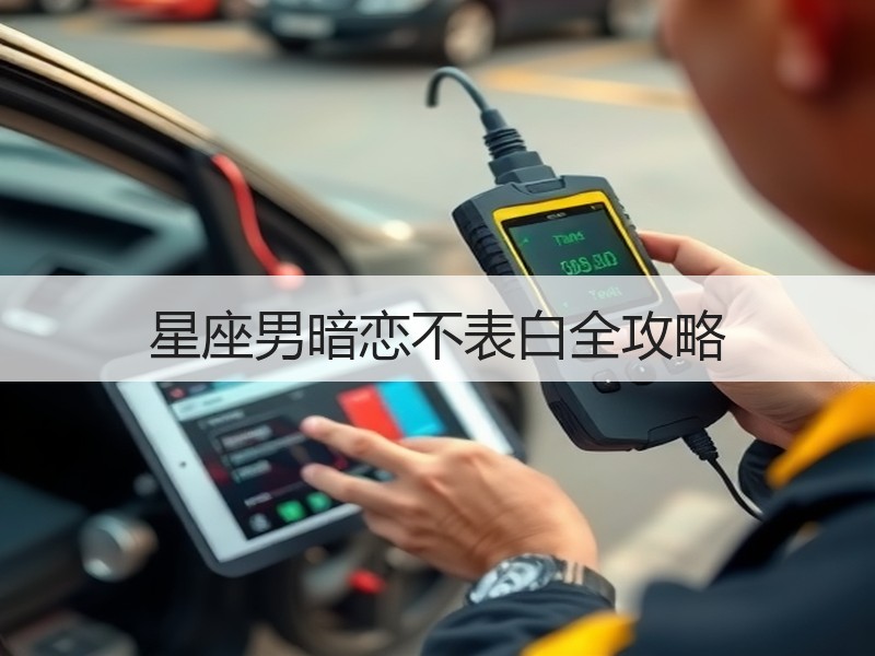星座男暗恋不表白全攻略