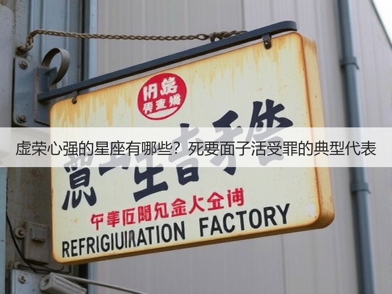虚荣心强的星座有哪些？死要面子活受罪的典型代表