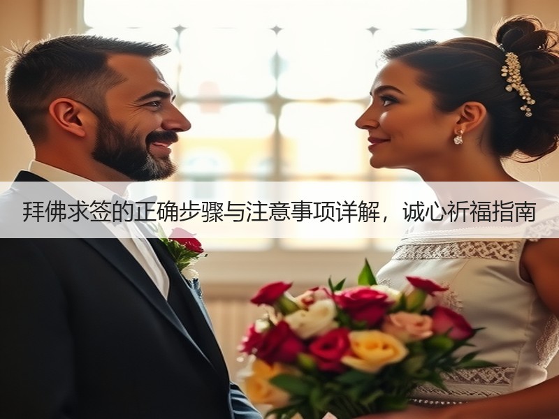 拜佛求签的正确步骤与注意事项详解，诚心祈福指南