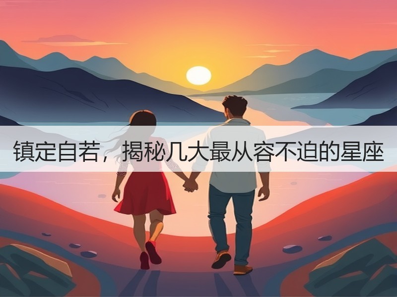 镇定自若，揭秘几大最从容不迫的星座