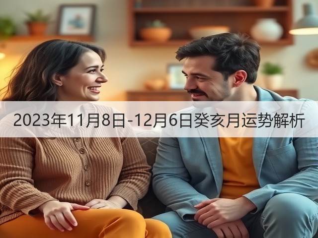 2023年11月8日-12月6日癸亥月运势解析(图2)