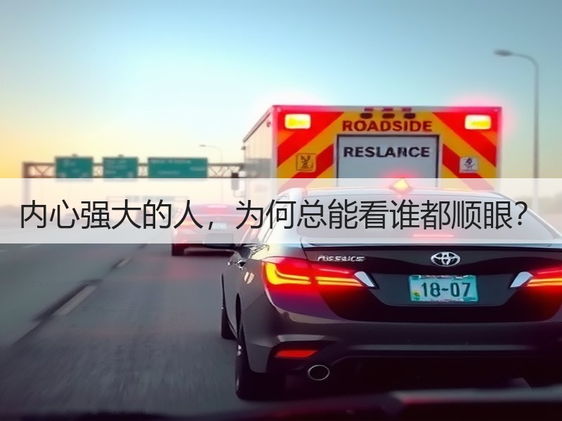 内心强大的人，为何总能看谁都顺眼？
