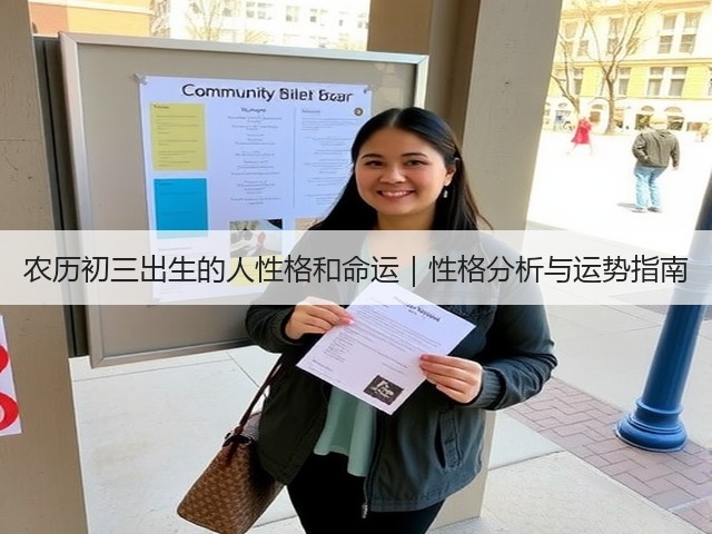 农历初三出生的人性格和命运｜性格分析与运势指南(图2)