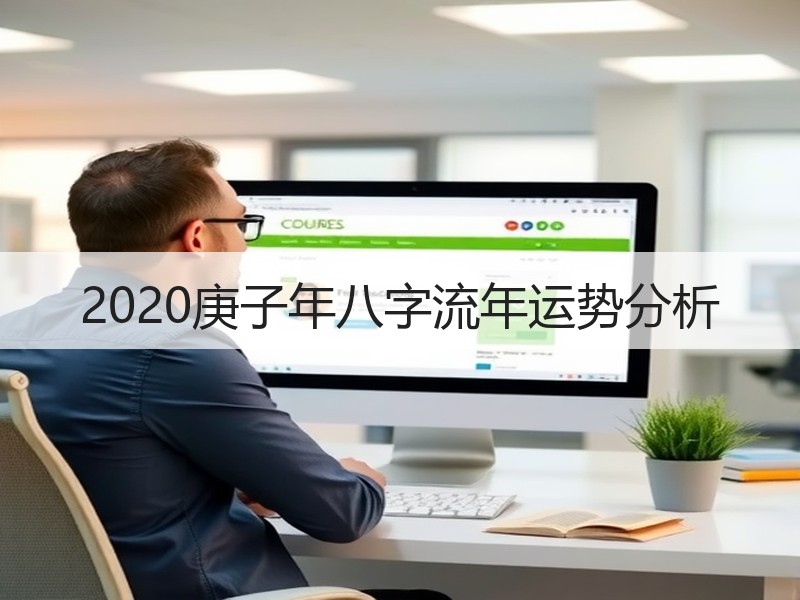 2020庚子年八字流年运势分析