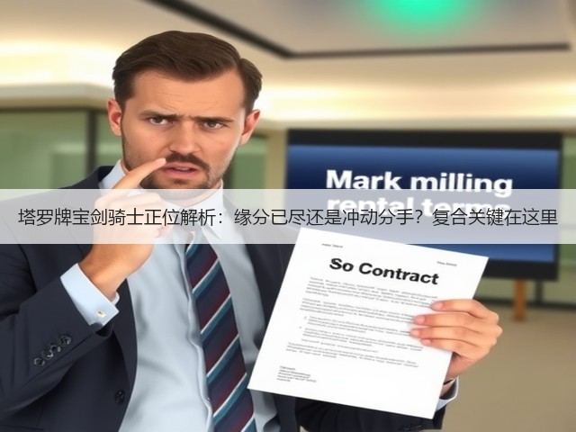 塔罗牌宝剑骑士正位解析:缘分已尽还是冲动分手?复合关键在这里(图2) 塔罗牌宝剑骑士正位解析:缘分已尽还是冲动分手?复合关键在这里(图2)