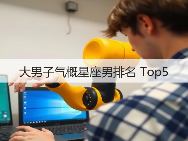大男子气概星座男排名 Top5(图1) 大男子气概星座男排名 Top5(图1)