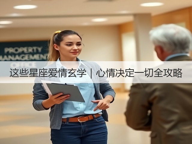 这些星座爱情玄学|心情决定一切全攻略(图3) 这些星座爱情玄学|心情决定一切全攻略(图3)