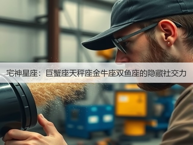 宅神星座：巨蟹座天秤座金牛座双鱼座的隐藏社交力(图2)