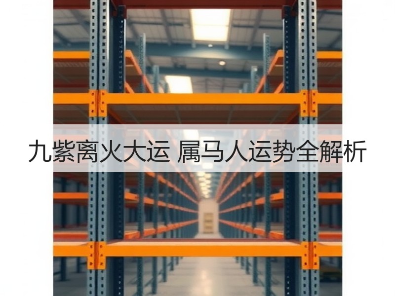 九紫离火大运 属马人运势全解析