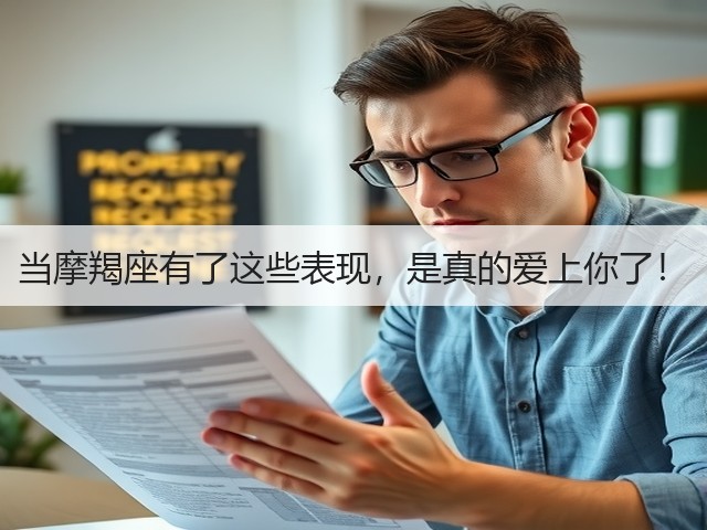 当摩羯座有了这些表现，是真的爱上你了！(图3)