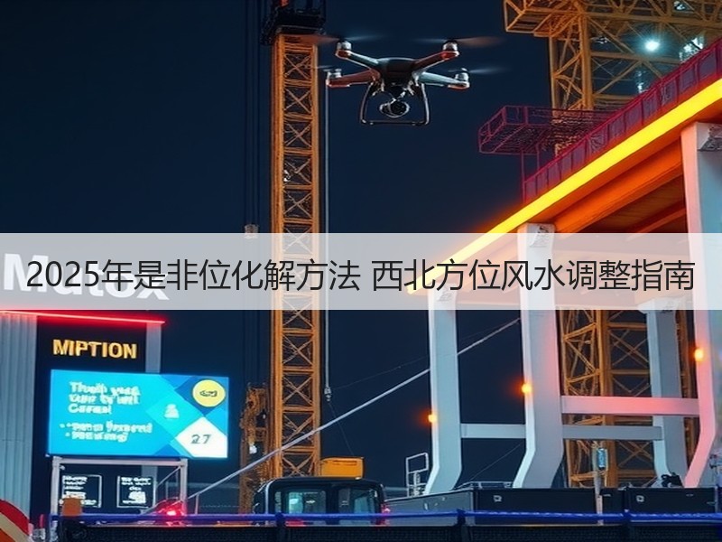 2025年是非位化解方法 西北方位风水调整指南