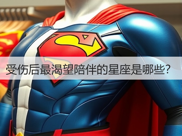 受伤后最渴望陪伴的星座是哪些？(图1)