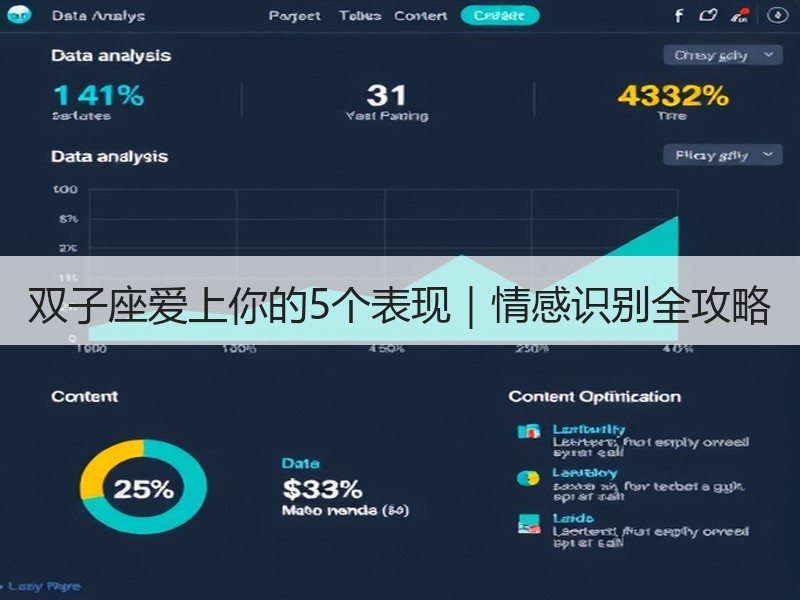 双子座爱上你的5个表现｜情感识别全攻略