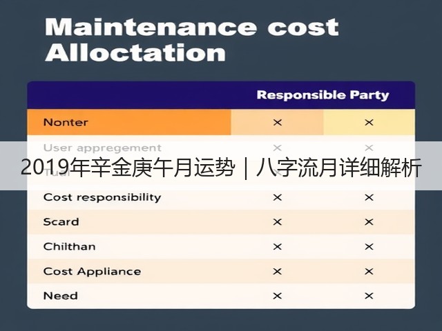 2019年辛金庚午月运势｜八字流月详细解析(图3)