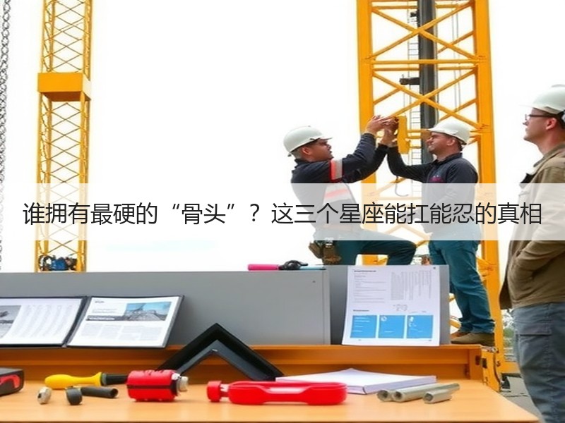 谁拥有最硬的“骨头”？这三个星座能扛能忍的真相