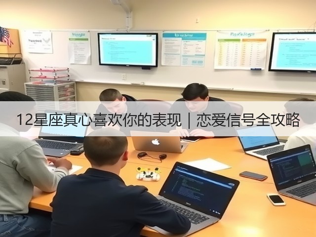 12星座真心喜欢你的表现｜恋爱信号全攻略(图1)