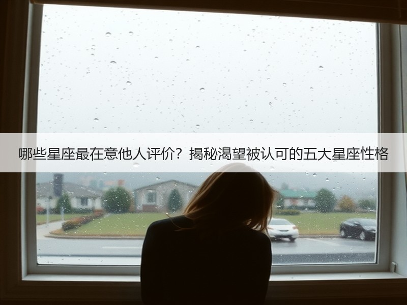 哪些星座最在意他人评价？揭秘渴望被认可的五大星座性格