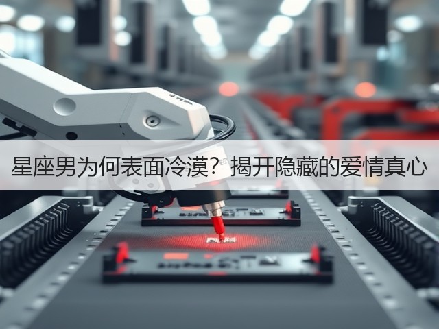 星座男为何表面冷漠?揭开隐藏的爱情真心(图1) 星座男为何表面冷漠?揭开隐藏的爱情真心(图1)