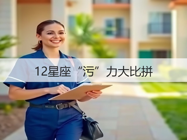 12星座“污”力大比拼(图2)