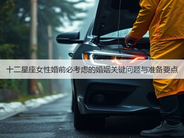 十二星座女性婚前必考虑的婚姻关键问题与准备要点(图3)