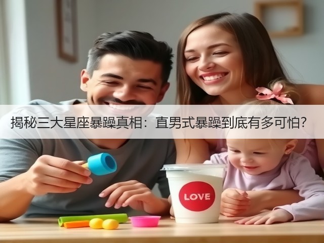 揭秘三大星座暴躁真相：直男式暴躁到底有多可怕？(图3)