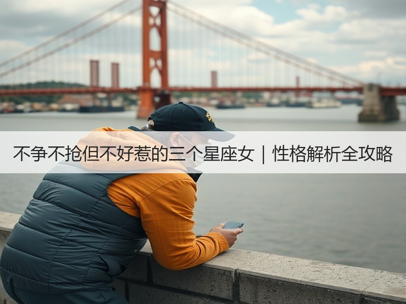不争不抢但不好惹的三个星座女｜性格解析全攻略