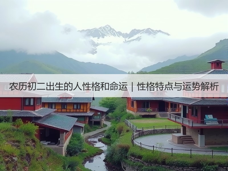 农历初二出生的人性格和命运｜性格特点与运势解析
