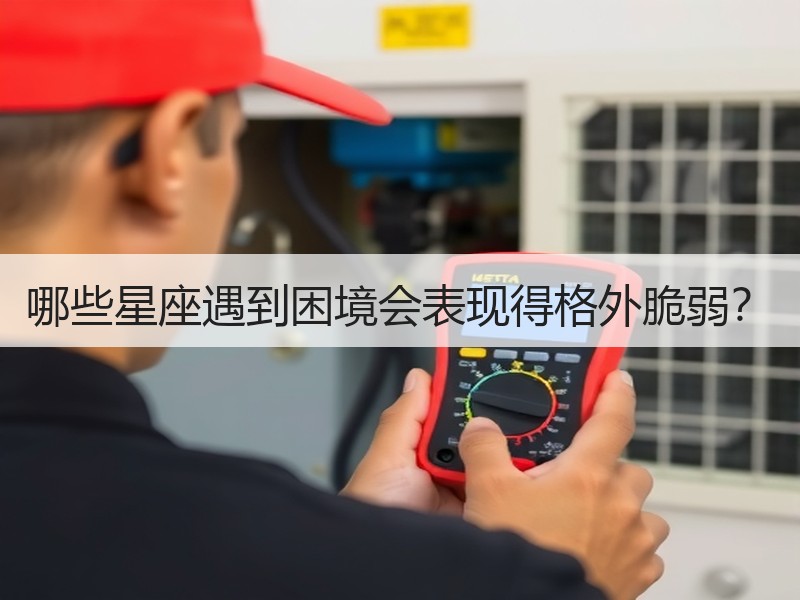 哪些星座遇到困境会表现得格外脆弱？