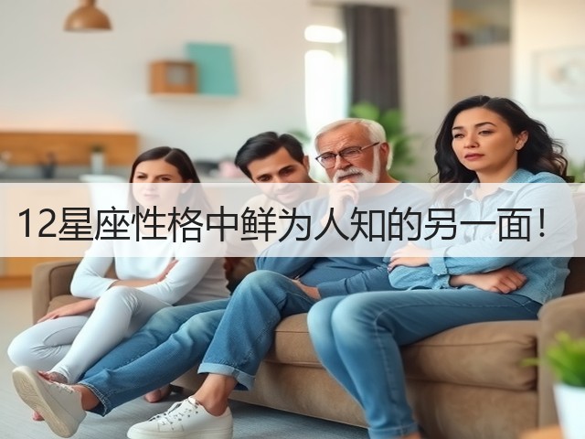 12星座性格中鲜为人知的另一面!(图1) 12星座性格中鲜为人知的另一面!(图1)